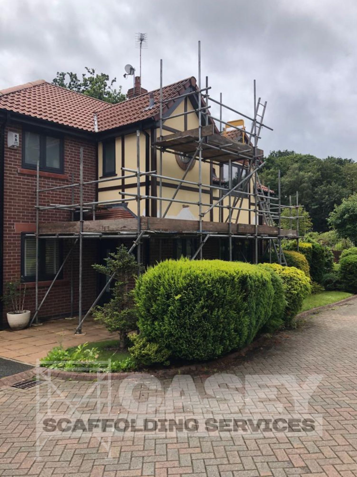 Scaffolding for House Rendering